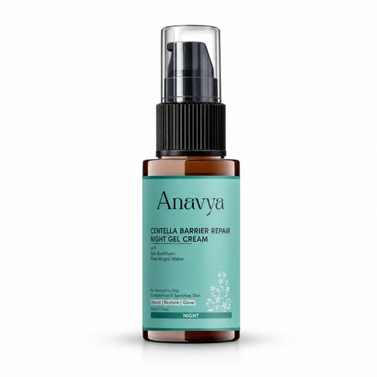 Centella Barrier Repair Night Gel Cream – Normal to Oily, Combination & Sensitive Skin