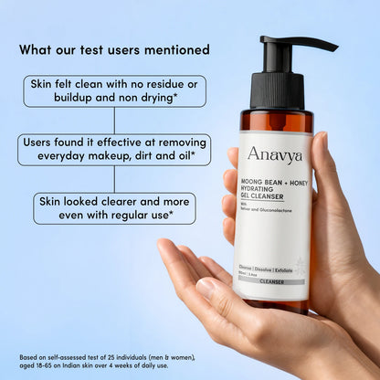 Moong Bean & Honey Hydrating Gel Cleanser – All Skin Types