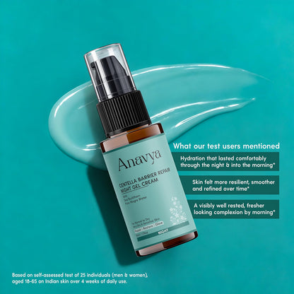 Centella Barrier Repair Night Gel Cream – Normal to Dry, Very Dry & Sensitive Skin